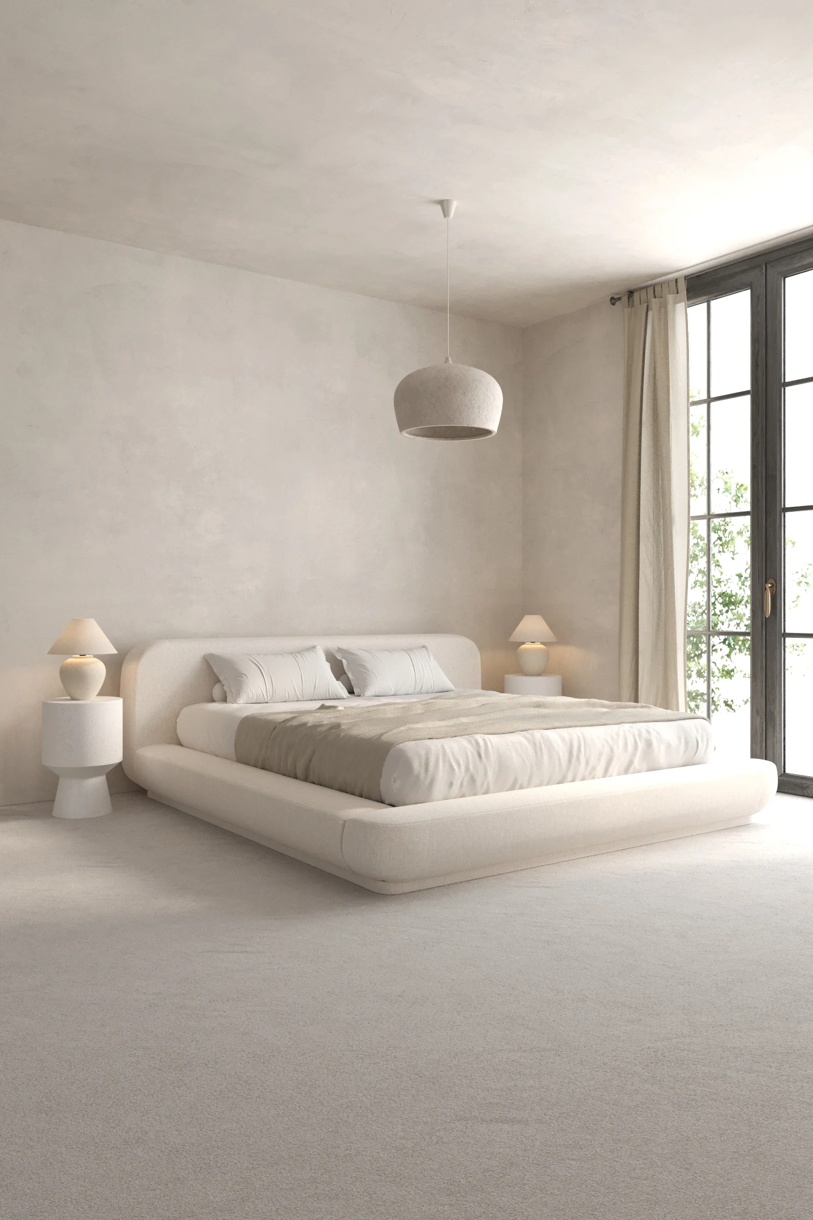 Oslo Upholstered King Bed
